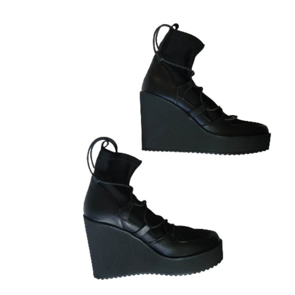 Steve Madden Atomic Wedge Booties NWOT - Picture 4 of 11